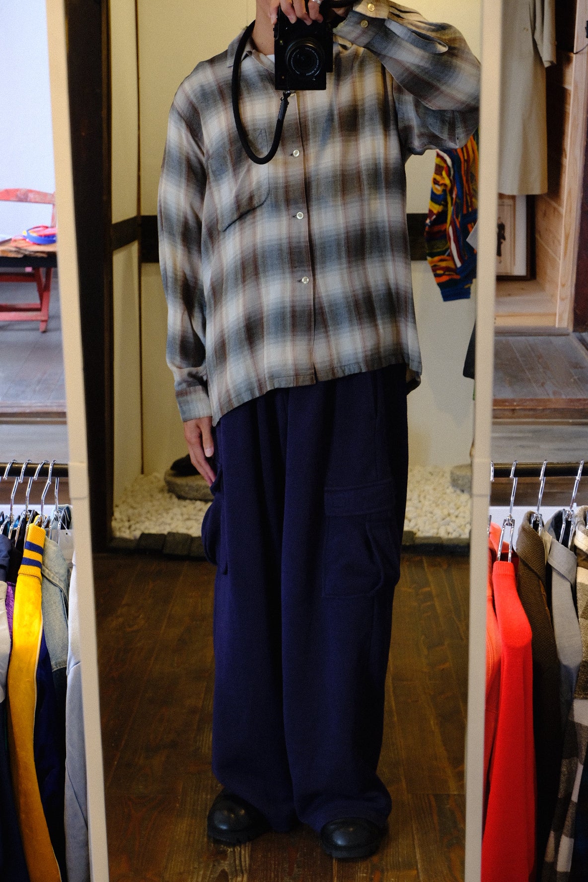 ARROW Ombre Rayon Shirt “Boro” 16-16/2 50s~60s