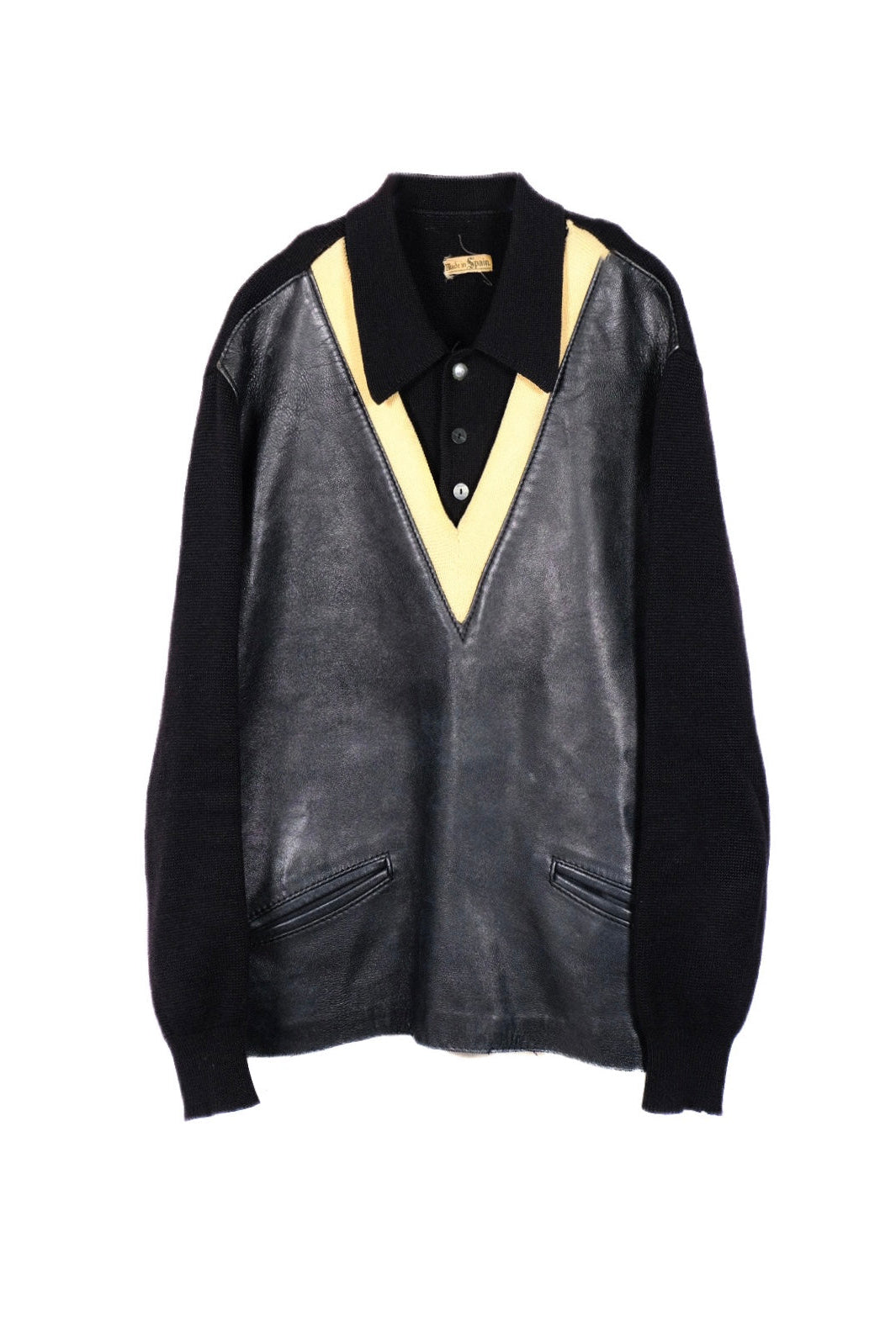 Leather‎ Switched Pullover 50s~60s