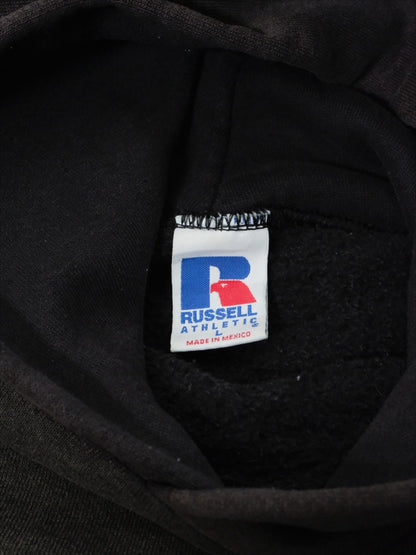 RUSSELL Two-tone Style Faded Hoodie Made in Mexico