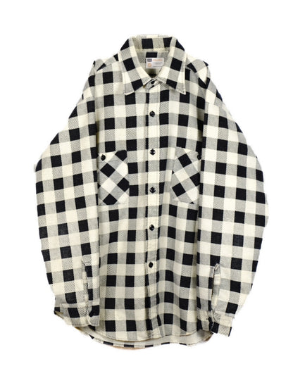 Sears Print Flannel Shirt 70s
