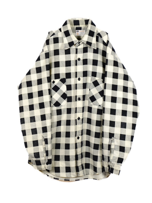 Sears Print Flannel Shirt 70s