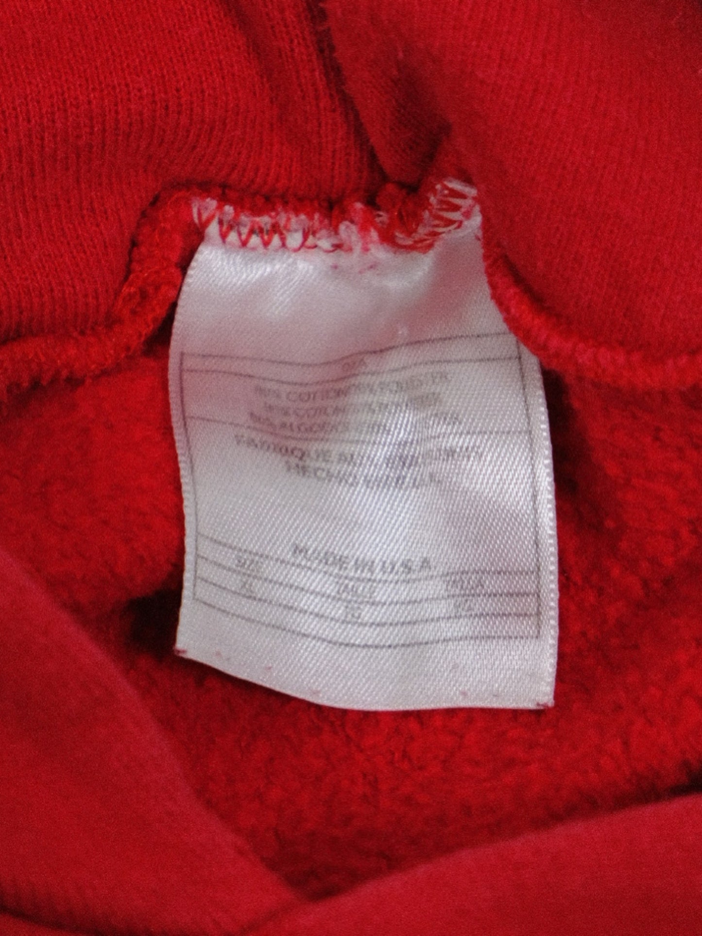 NIKE Center Swoosh Blank Hoodie XL 90s