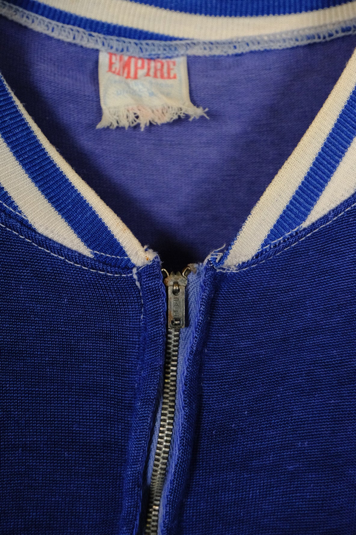 EMPIRE Jersey Zip Shirt 50s~60s