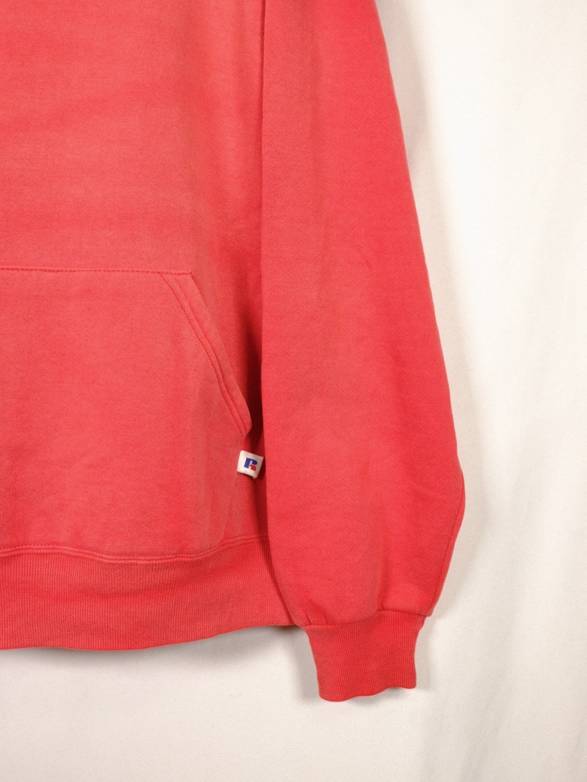 RUSSELL Flamingo Faded Hoodie Made in U.S.A.