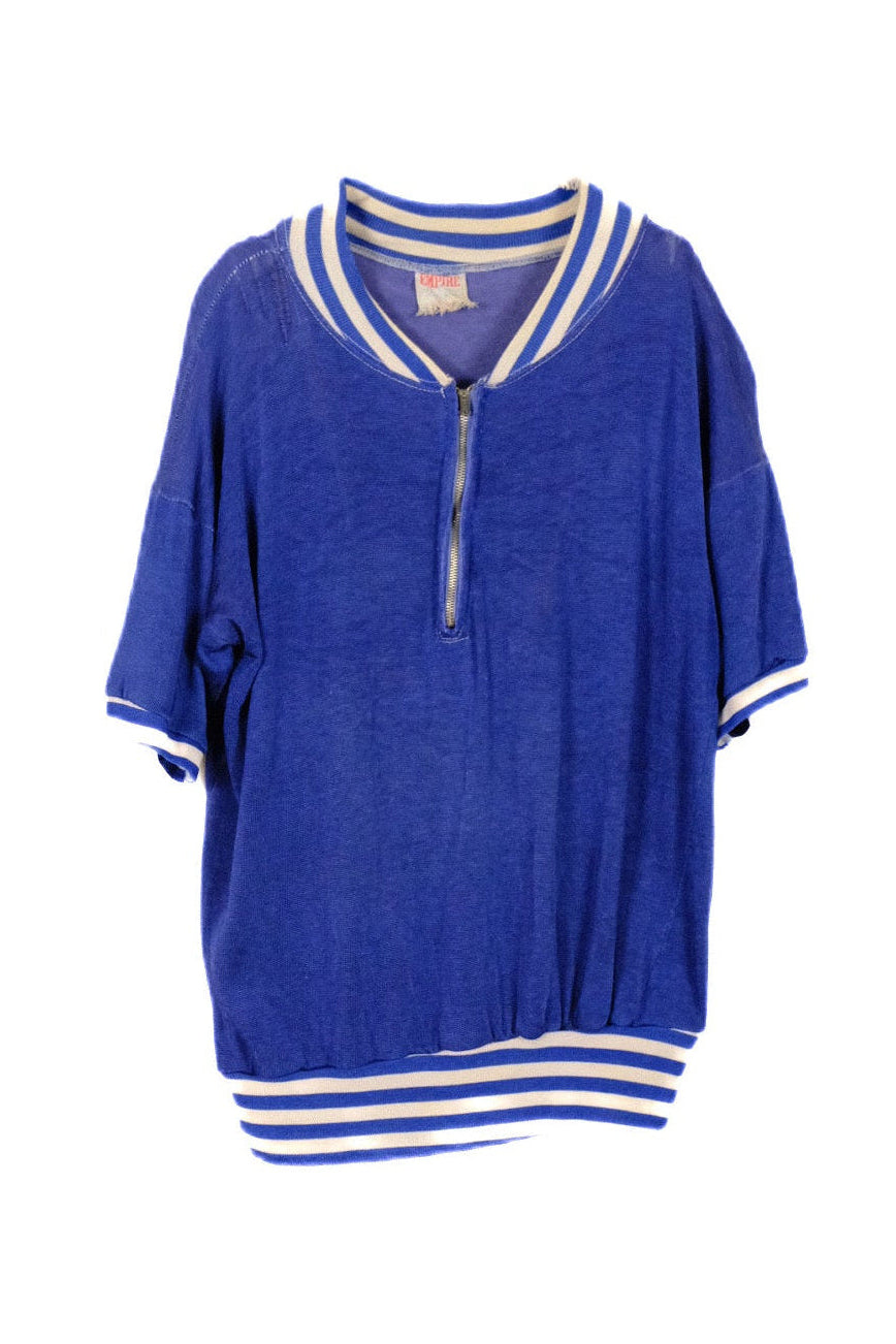 EMPIRE Jersey Zip Shirt 50s~60s