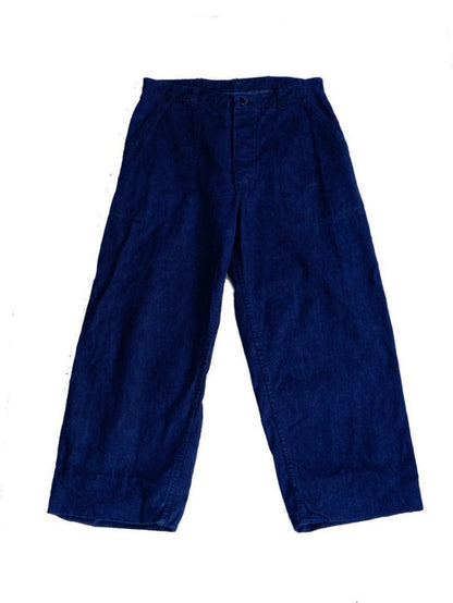 U.S. NAVY Denim Trousers 40s