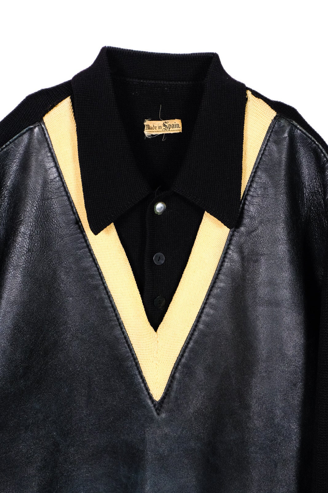 Leather‎ Switched Pullover 50s~60s