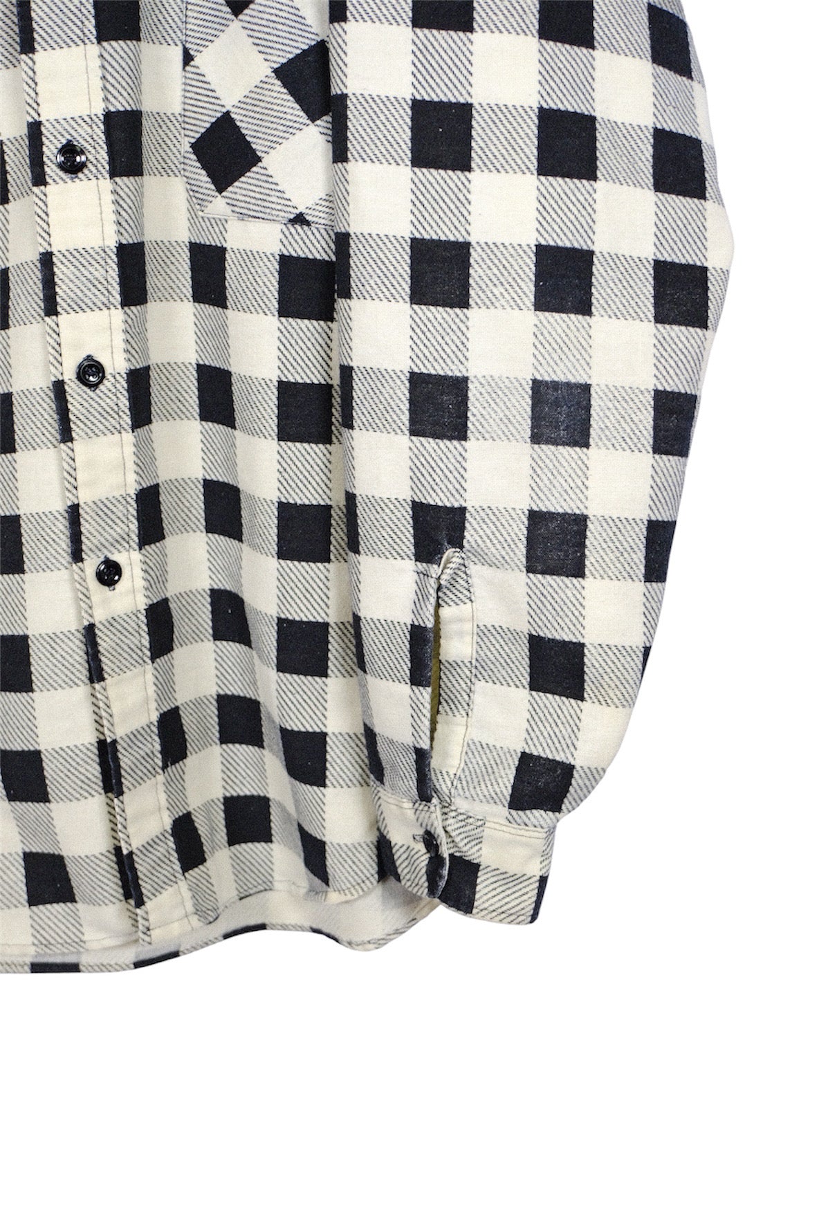 Sears Print Flannel Shirt 70s