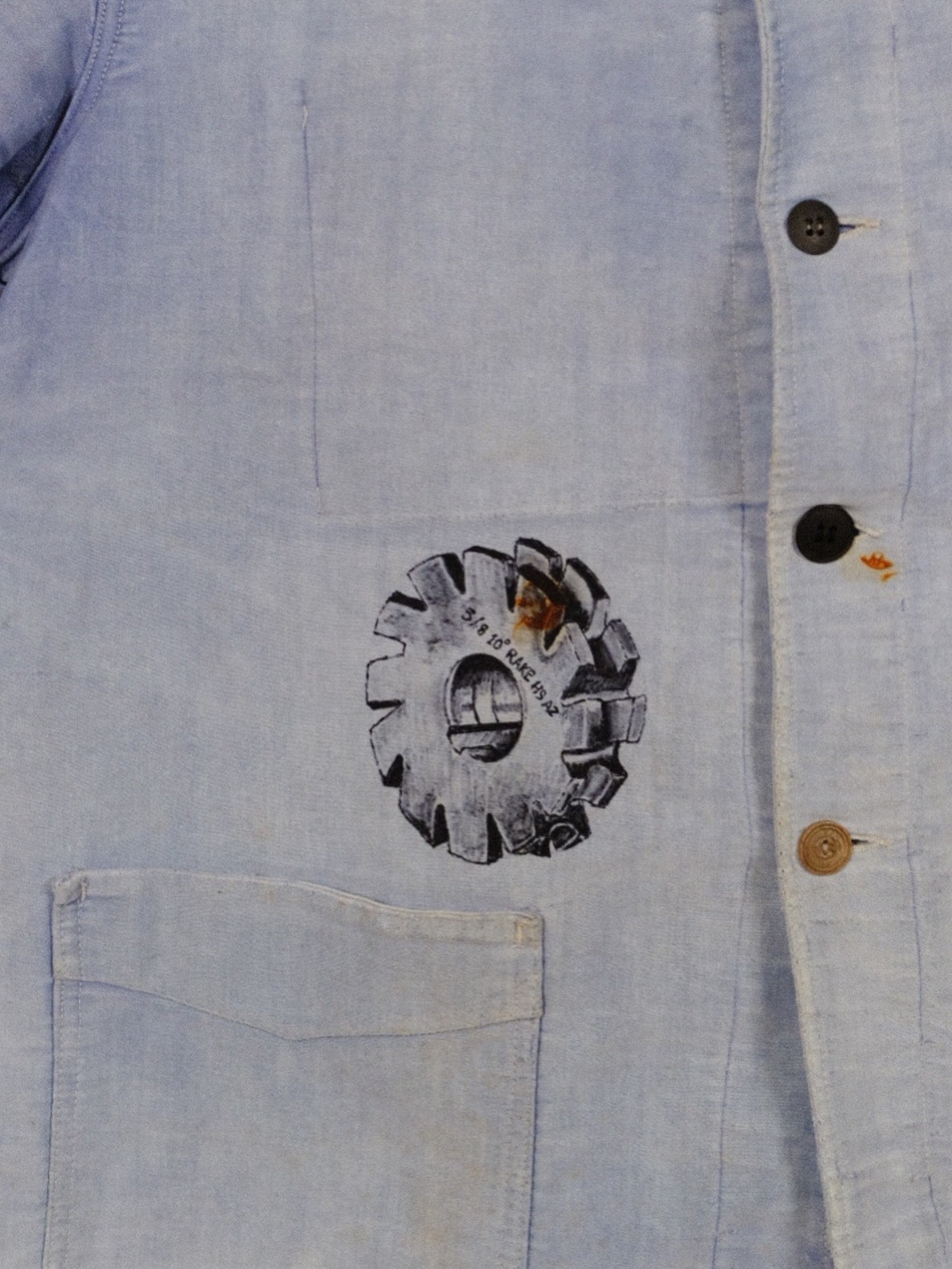 One of a kind moleskin Jacket 50s